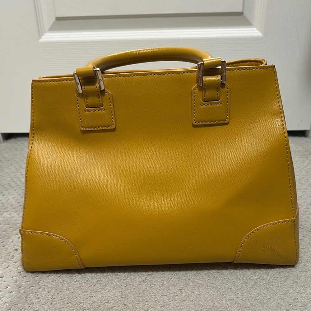 Tory Burch Yellow Leather Top Handle bag - Picture 2 of 3